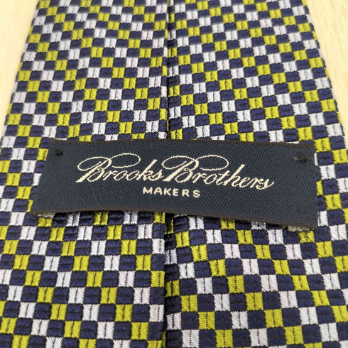 ブルックスブラザーズ BROOKS BROTHERS シルク100% 総柄 ネクタイ メンズ