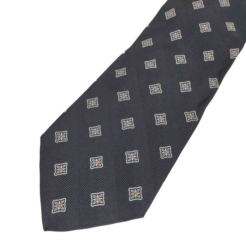 ブルックスブラザーズ BROOKS BROTHERS シルク100% 総柄 ネクタイ メンズ