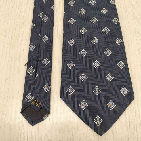 ブルックスブラザーズ BROOKS BROTHERS シルク100% 総柄 ネクタイ メンズ