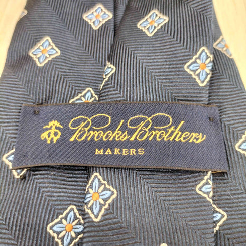 ブルックスブラザーズ BROOKS BROTHERS シルク100% 総柄 ネクタイ メンズ