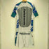 エスワイサーティトゥー SY32 by SWEET YEARS シャドーストライプ サッカーシャツ ショーツ セットアップ メンズ import:S