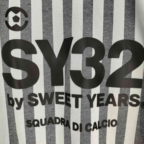 エスワイサーティトゥー SY32 by SWEET YEARS シャドーストライプ サッカーシャツ ショーツ セットアップ メンズ import:S