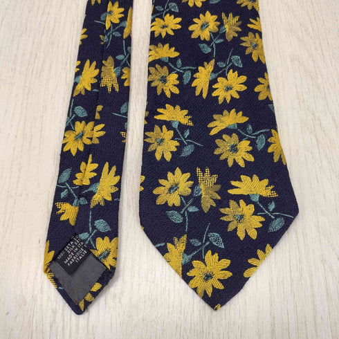 ケンゾーオム KENZO HOMME シルク100% 花柄 ネクタイ メンズ