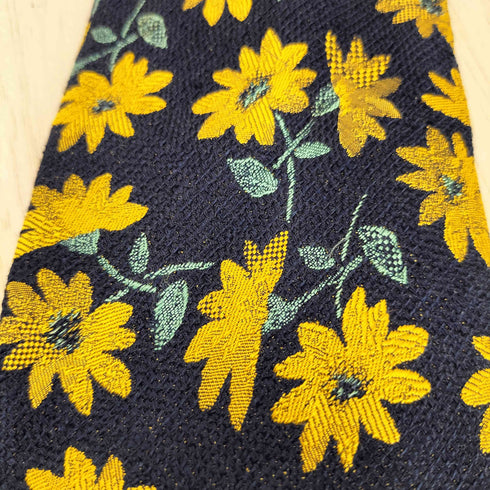 ケンゾーオム KENZO HOMME シルク100% 花柄 ネクタイ メンズ