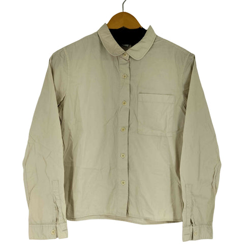 エムエイチエル MHL. コットン 丸襟 L/S ブラウス レディース JPN:1