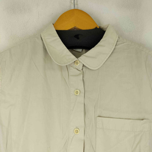 エムエイチエル MHL. コットン 丸襟 L/S ブラウス レディース JPN:1