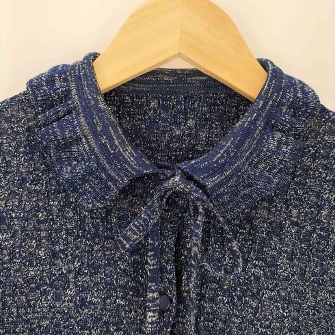 クリスチャンディオール Christian Dior 80~90s Christian Dior PRET-A-PORTER old ラメ カーディガン レディース import:M