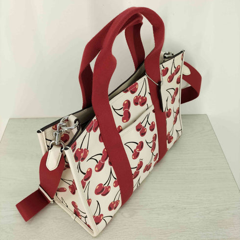 コーチ COACH スミス トート バッグ・チェリー プリント レディース