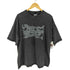 ウルフニキヲツケロ ロゴプリント フェードTシャツ メンズ FREE