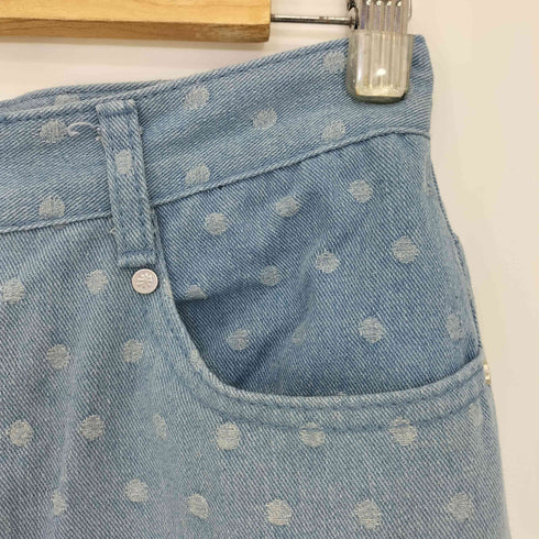 Oafish Creation 25aw Wide Dot Denim Pants レディース 1