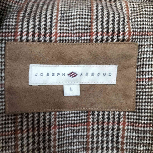 ジョセフアボード JOSEPH ABBOUD スウェード地 ブルゾンジャケット メンズ JPN:L