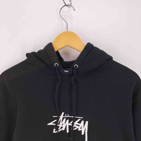 ステューシー Stussy Stock Logo App Hoodie ストックロゴアップリケフーディ メンズ import:M