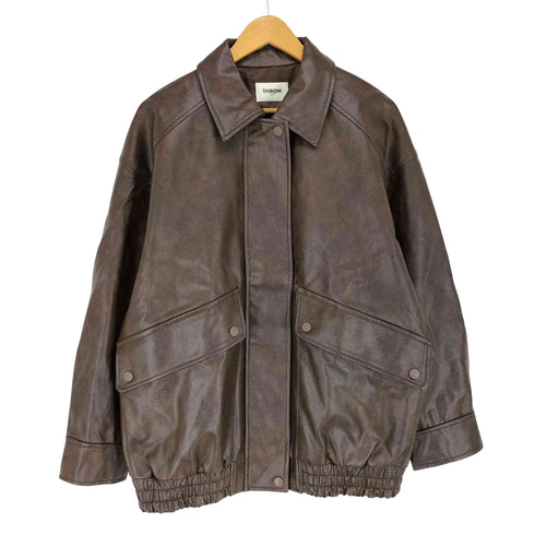 スローバイスライ THROW by SLY LEATHER SWING TOP ブルゾン レディース FREE