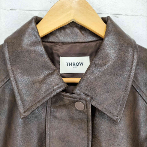 スローバイスライ THROW by SLY LEATHER SWING TOP ブルゾン レディース FREE