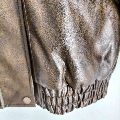 スローバイスライ THROW by SLY LEATHER SWING TOP ブルゾン レディース FREE