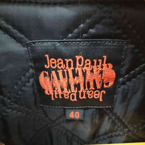 ジャンポールゴルチエ Jean Paul GAULTIER 90s-00s 中綿入り ニット ツイード ブルゾン archive レディース JPN:40