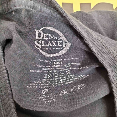 キャラクタープリント クルーネック 半袖Tシャツ カットソー メンズ XL