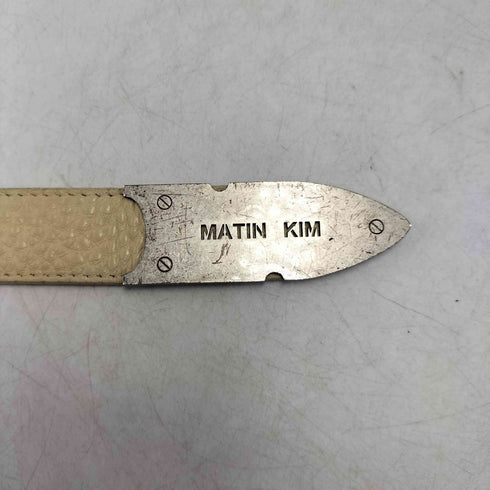 マーティンキム Matin Kim WESTERN STYLE BELT ウエスタン スタイル ベルト メンズ ONE SIZE