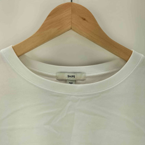 シップス SHIPS 接触冷感 / UVカット / 手洗い可能 ロング リブ ラウンド ヘム プルオーバー レディース ONE SIZE