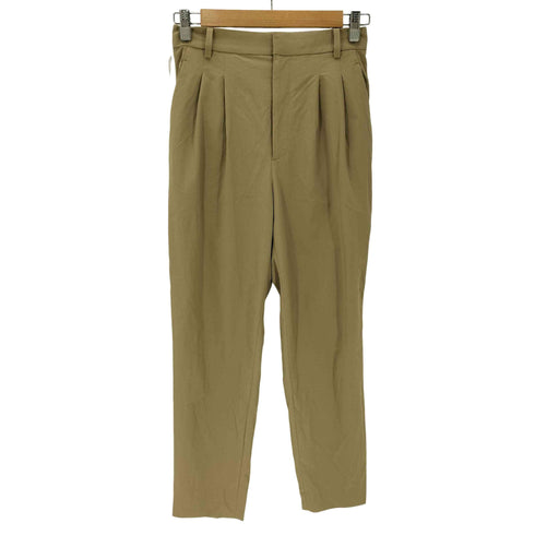 ドレステリア DRESSTERIOR タックナイロンテーパードパンツ レディース JPN:36