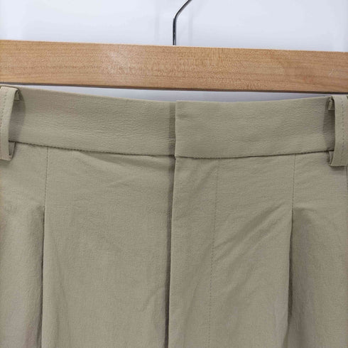 ドレステリア DRESSTERIOR タックナイロンテーパードパンツ レディース JPN:36