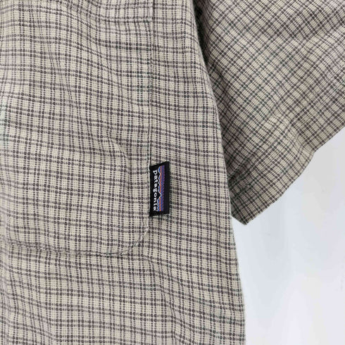 パタゴニア patagonia 90S 香港製 ORGANIC COTTON Leno Shirt メンズ import:S