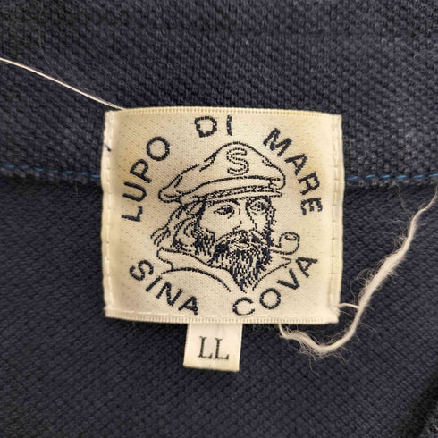 シナコバ SINA COVA 胸元刺繍 S/S ポロシャツ メンズ LL