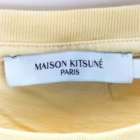 メゾンキツネ MAISON KITSUNE ロゴTシャツ レディース import:S