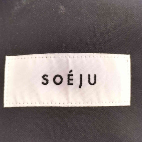 ソージュ SOEJU ストレッチファインタックパンツ レディース JPN:S