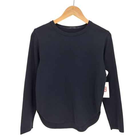 ソージュ SOEJU コットンポリ クルーネック L/S サマーニット レディース
