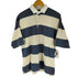 ジムフレックス GYMPHLEX ボーダー S/S ポロシャツ メンズ JPN:L