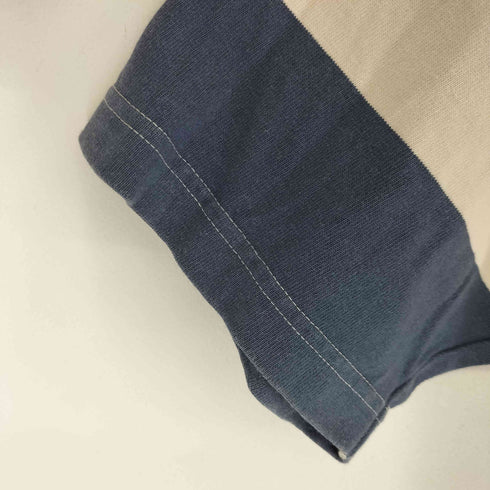 ジムフレックス GYMPHLEX ボーダー S/S ポロシャツ メンズ JPN:L