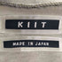 キート KIIT パイルフーデッドポンチョ パーカー メンズ