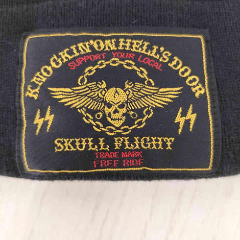 オット otto SKULL 刺繍 ニット帽 メンズ