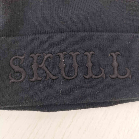 オット otto SKULL 刺繍 ニット帽 メンズ