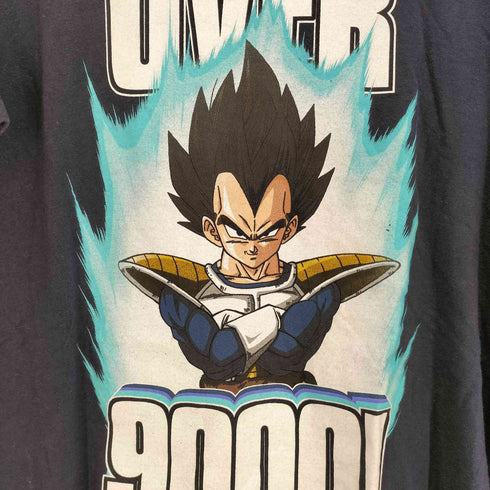 メキシコ製 OVER 9000 キャラクタープリント クルーネックTシャツ メンズ import:M