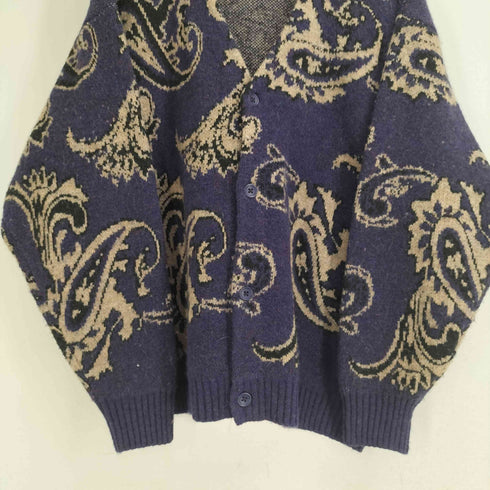 ジャーナルスタンダード JOURNAL STANDARD ジャカード ペイズリー カーディガン メンズ import:L