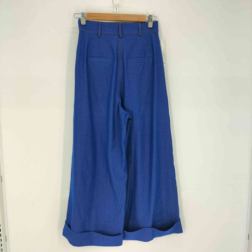 トゥエンティーズ Tnewties カラーステッチ タックワイドパンツ レディース JPN:M