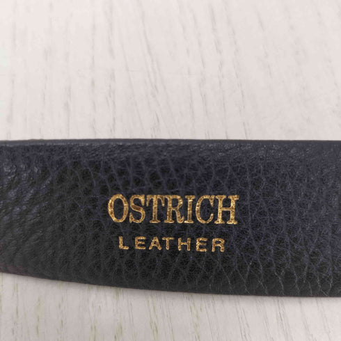 OSTRICH レザーベルト メンズ