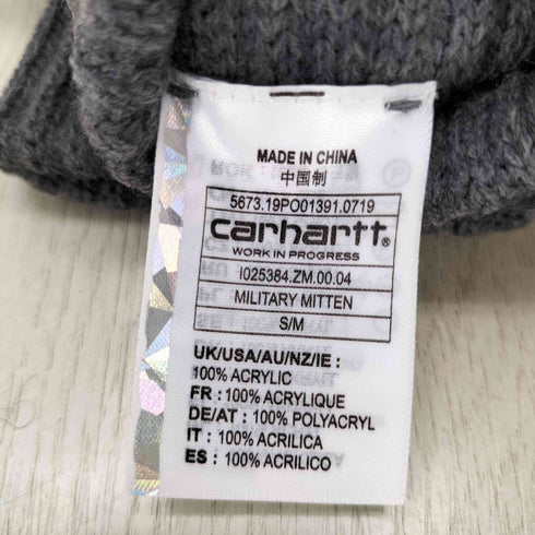 カーハートワークインプログレス Carhartt WIP military Mitten メンズ S/M