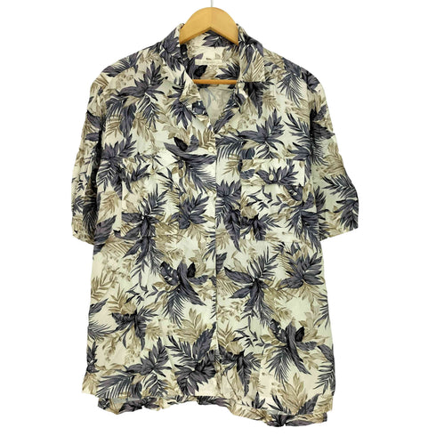 プラージュ PLAGE 花柄 フラップポケット レーヨン アロハシャツ レディース