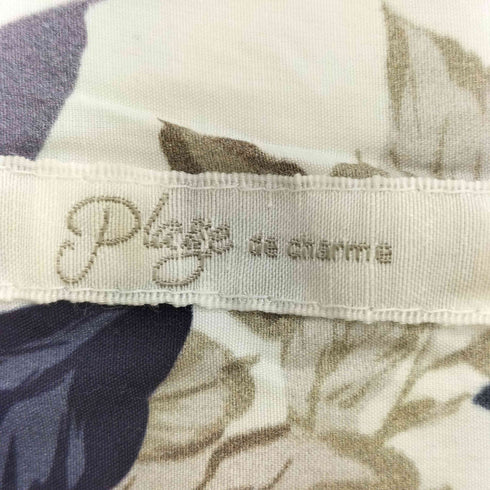 プラージュ PLAGE 花柄 フラップポケット レーヨン アロハシャツ レディース
