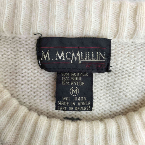 M. McMULLIN 90S ノルディック柄 ニット メンズ import:M