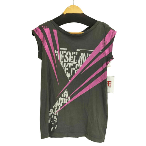 ディーゼル DIESEL フロントプリント S/S Tシャツ メンズ import:XS