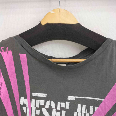 ディーゼル DIESEL フロントプリント S/S Tシャツ メンズ import:XS