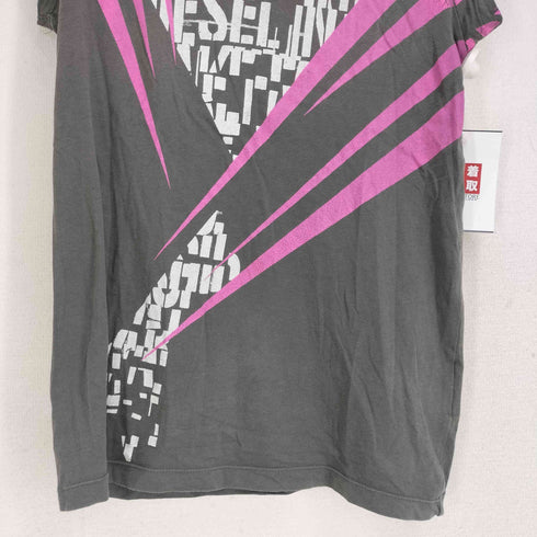ディーゼル DIESEL フロントプリント S/S Tシャツ メンズ import:XS