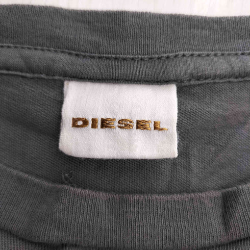 ディーゼル DIESEL フロントプリント S/S Tシャツ メンズ import:XS