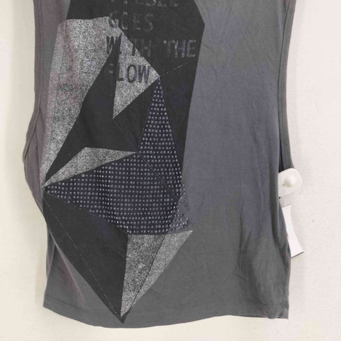 ディーゼル DIESEL y2k スタッズ装飾 ノースリーブ Tシャツ メンズ import:S