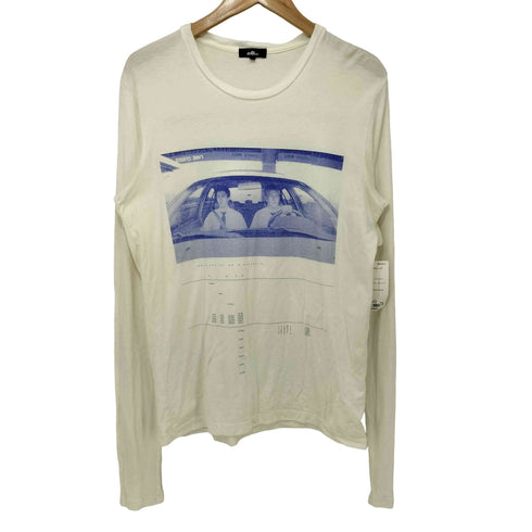 ラッドミュージシャン LAD MUSICIAN SIMPLICITY 両面プリント L/S Tシャツ レディース JPN:44