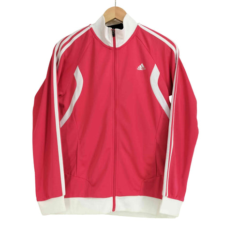 アディダス adidas ジップアップトラックジャケット レディース import:M